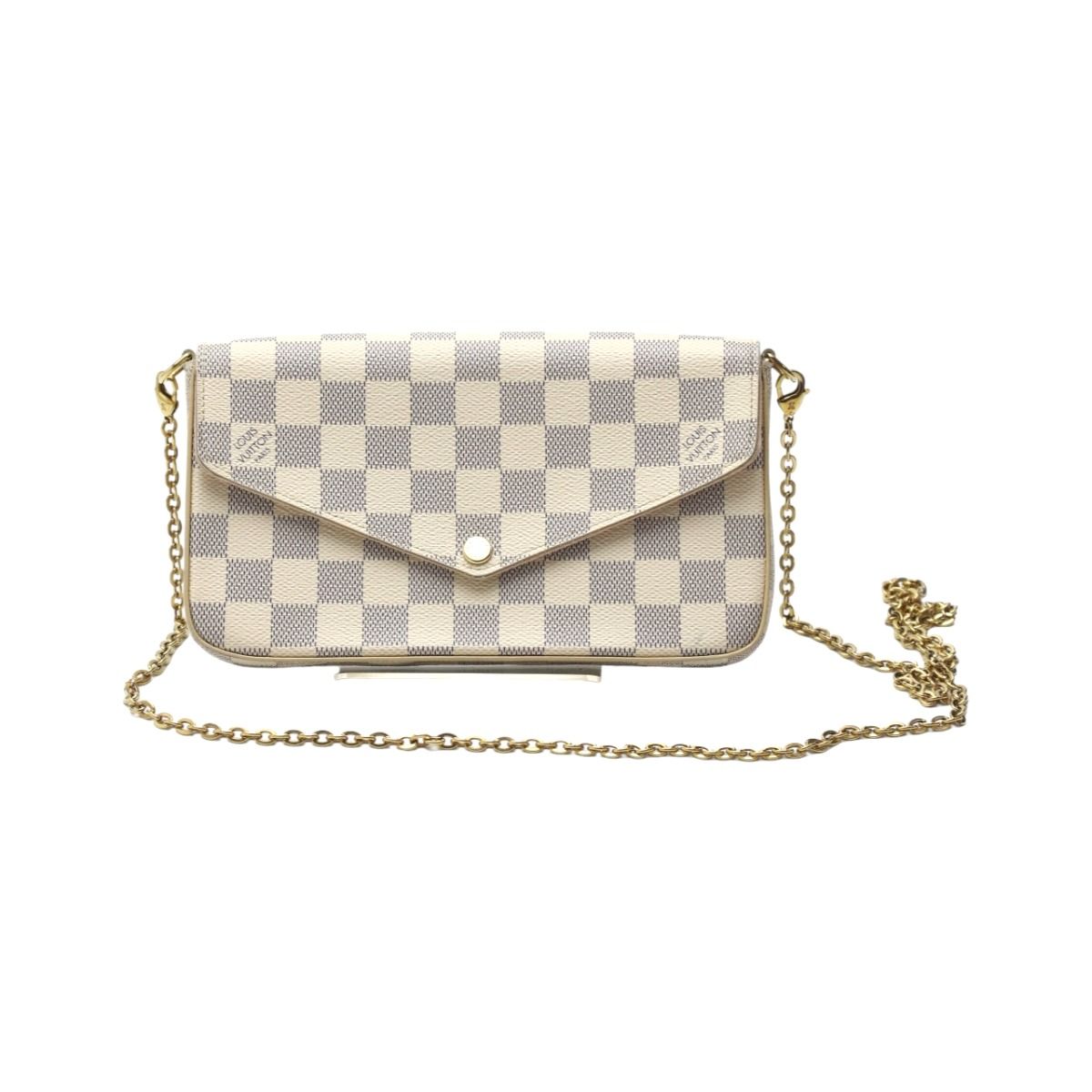 ルイヴィトン N63106 ダミエ・アズール ショルダーバッグ ポシェット・フェリシー ショルダーバッグ LOUIS VUITTON アズール