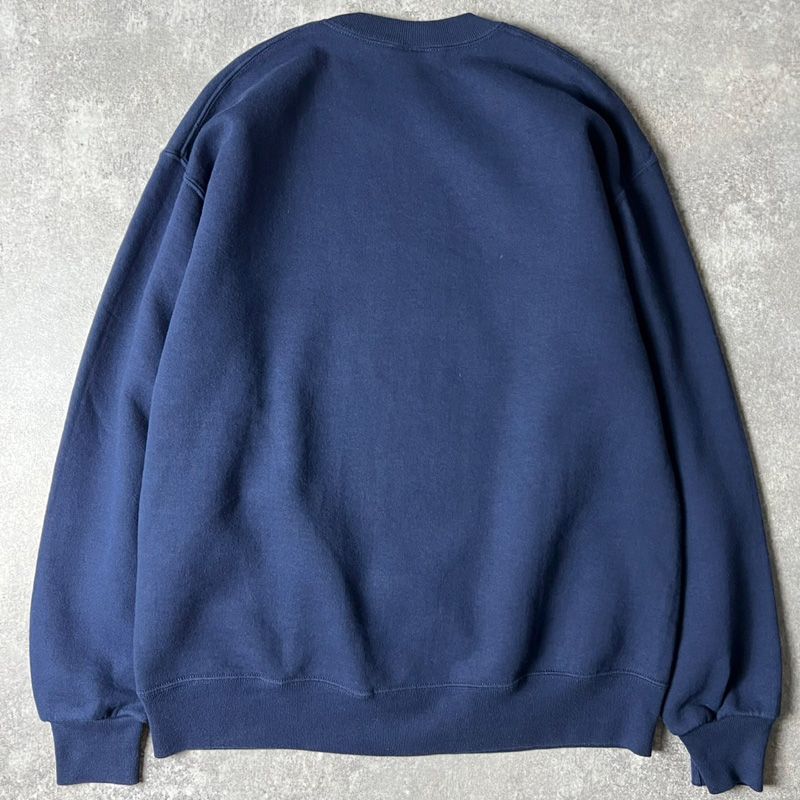 90s USA製 RUSSELL カレッジ プリント スウェット トレーナー L