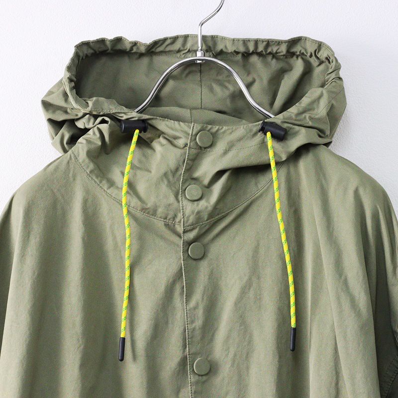 美品 R&D.M.Co- GARMENT DYE HOODIE COAT コート GARMENT DYE LAWN HOODIE COAT col.Black | PEOPLE | ピープル
