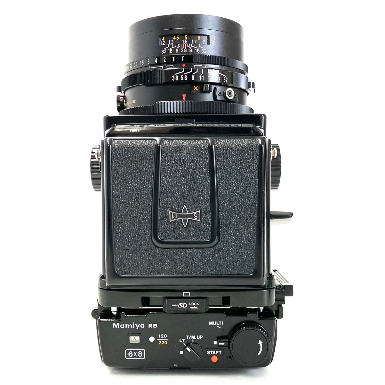 589220】 MAMIYA RB67 PRO SD / SEKOR C 127mm F3.8 電動ロール