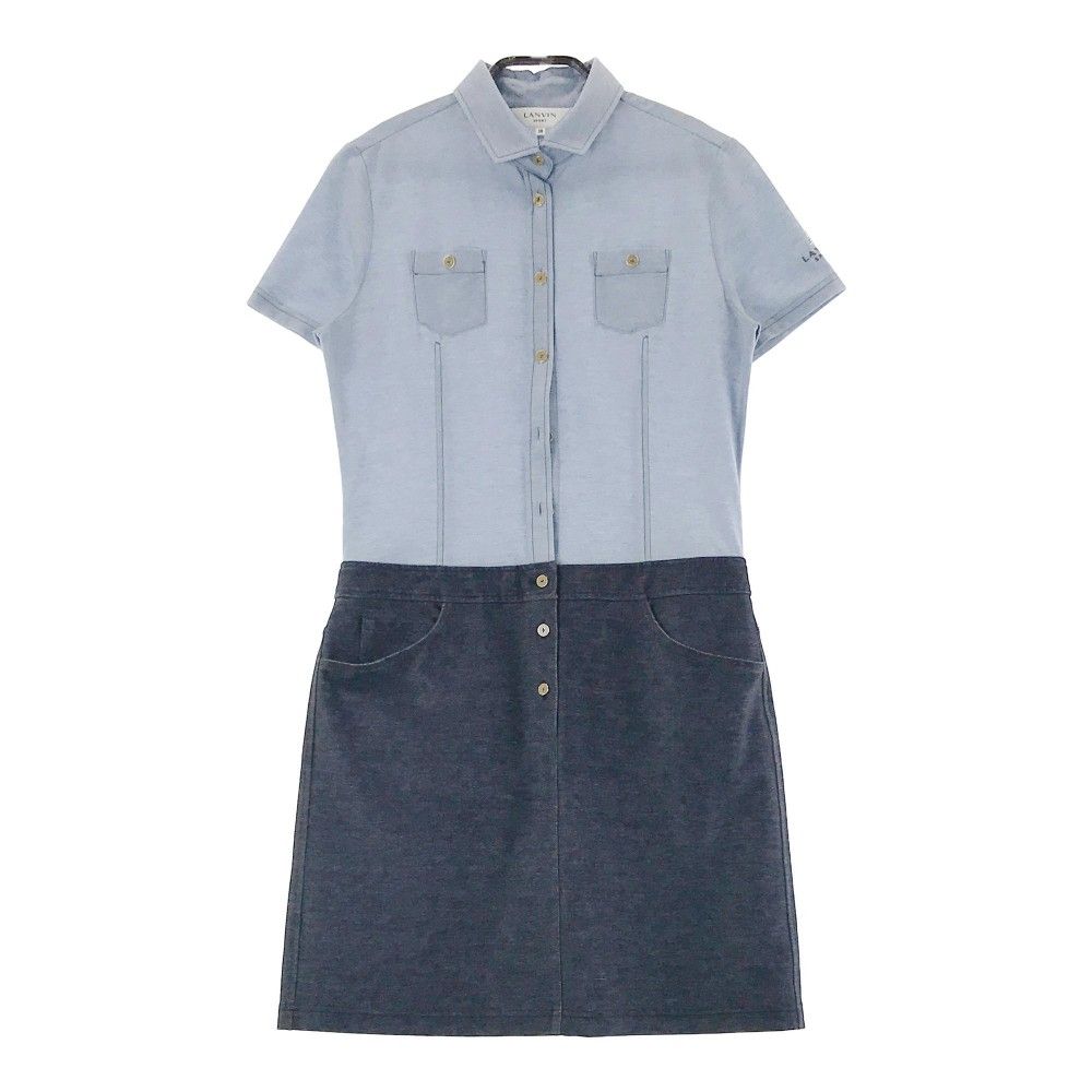 LANVIN SPORT ランバンスポール ボーダー ワンピース ゴルフ 38