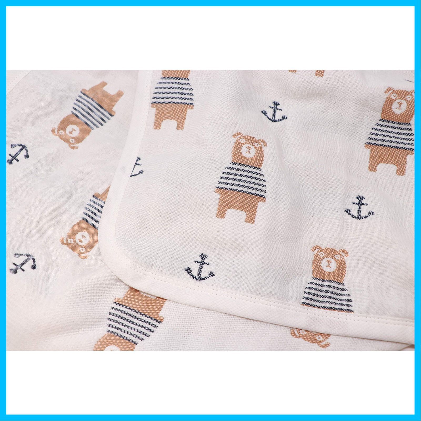 数量 LILY CUPS 6重 ガーゼケット トドラーケット 保育園 ベビー タオルケットお昼寝 赤ちゃん 出産祝い L トドラー 白