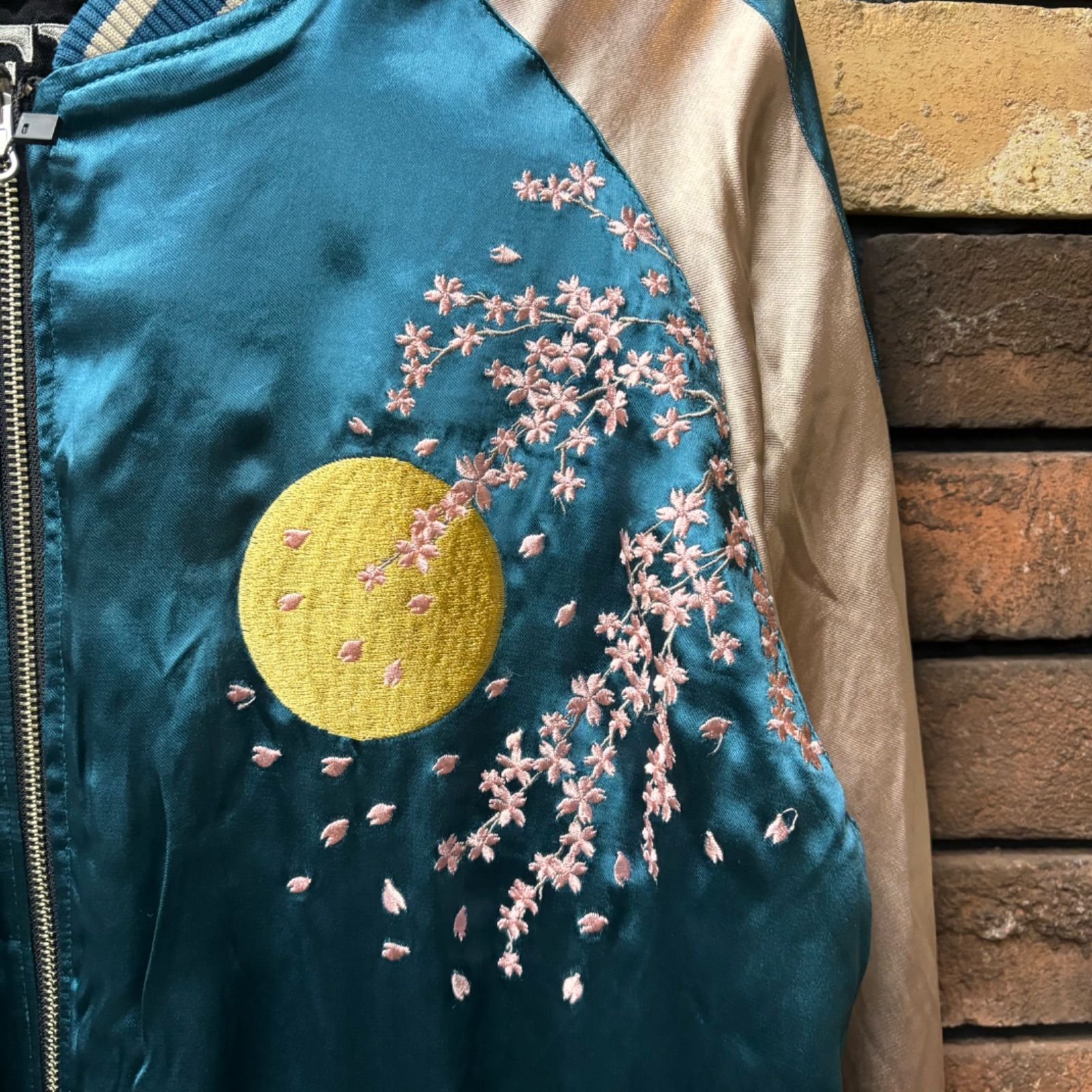 錦-nishiki- 龍×EVA初号機リバーシブル刺繍スカジャン】564366