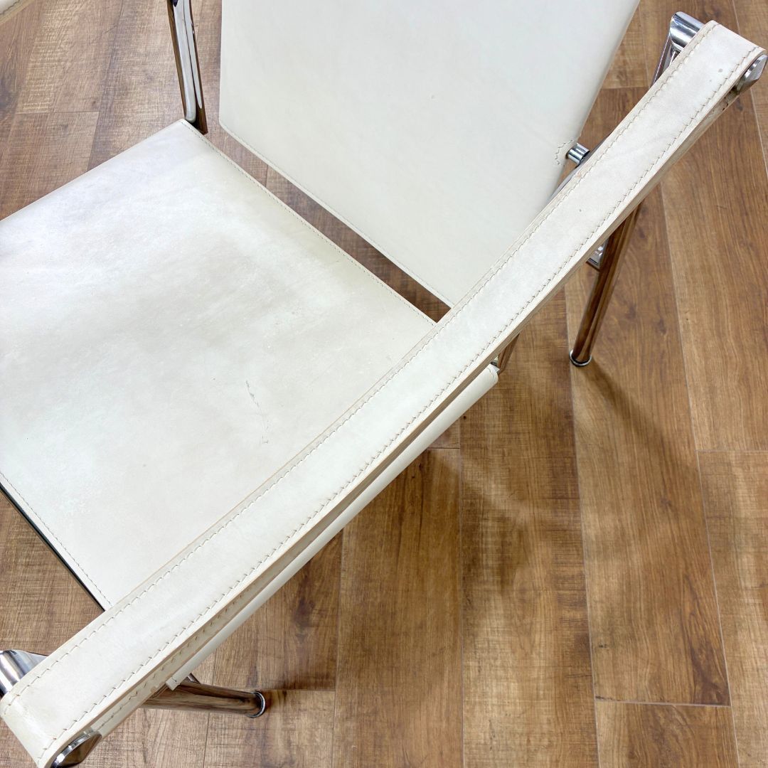 本物 Cassina カッシーナ コルビジェ LC1 スリングチェア 刻印有り 本物 Cassina カッシーナ コルビジェ LC1 スリングチェア 刻印