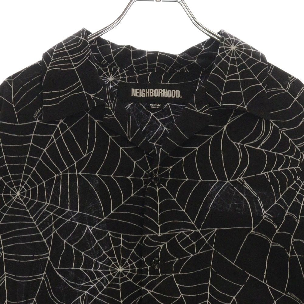 NEIGHBORHOOD (ネイバーフッド) 23SS SPIDERWEB HAWAIIAN SHIRT