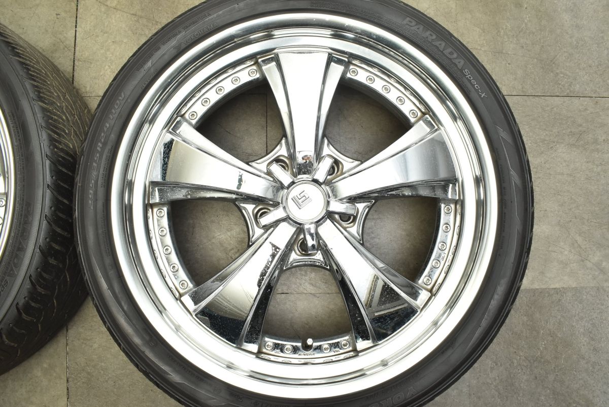 カスタム用に WORK LS ジュビリー SUV 24in 10J 57 PCD150 ヨコハマ パラダ スペックX 295 35R24 LX570 ランクル 200 100 シグナス TRITUETUBI_COM