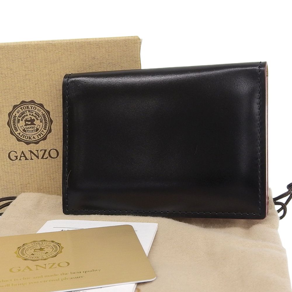GANZO ガンゾ　カードケース GANZO 美品 ガンゾ 単パスケース 58258 CORDOVAN 定期入れ