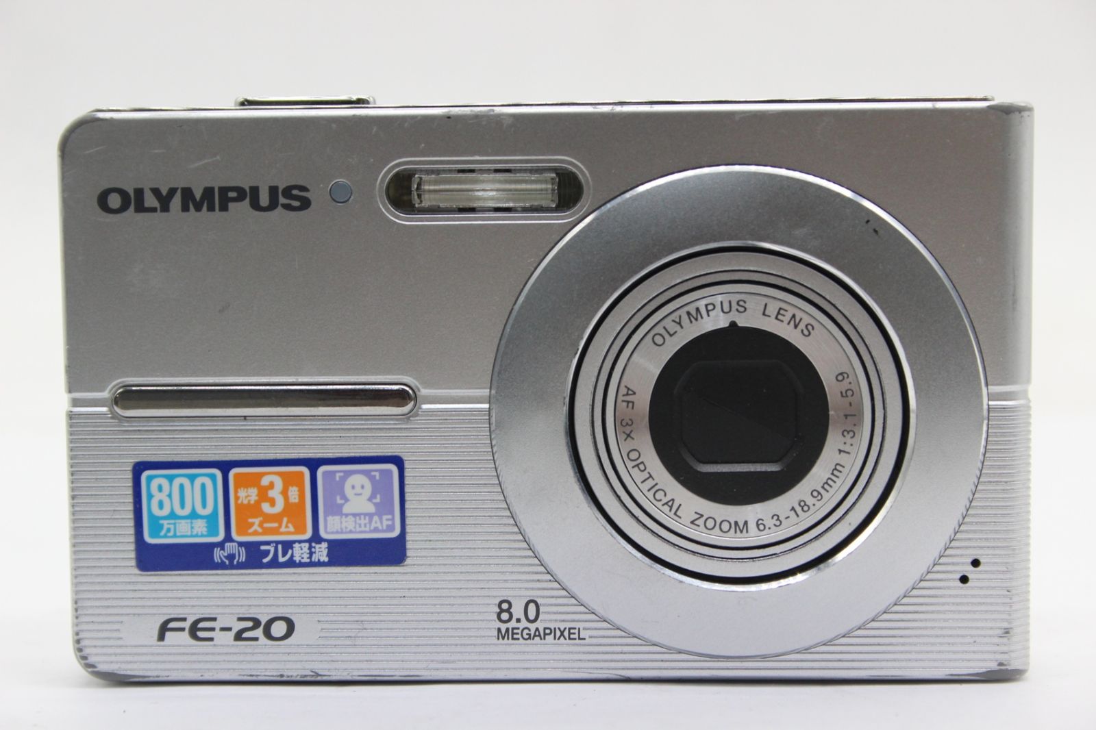 返品保証】 オリンパス Olympus FE-20 3x バッテリー付き コンパクトデジタルカメラ v505 - メルカリ