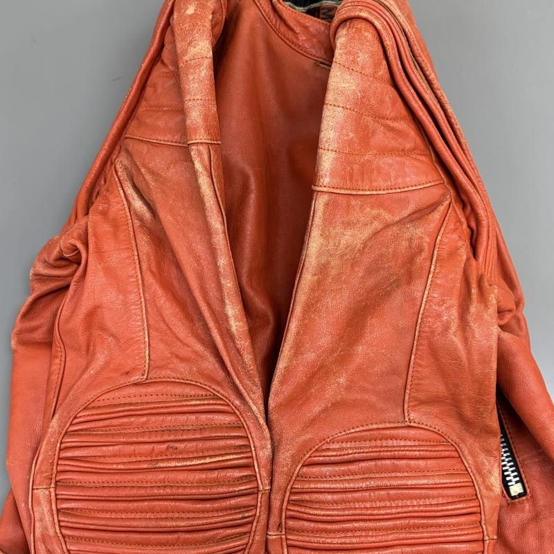 フランス製 レザージャケット 古着 古着/USED] アジア製 ADIDASレザージャケット(jk-79) ： jk-79