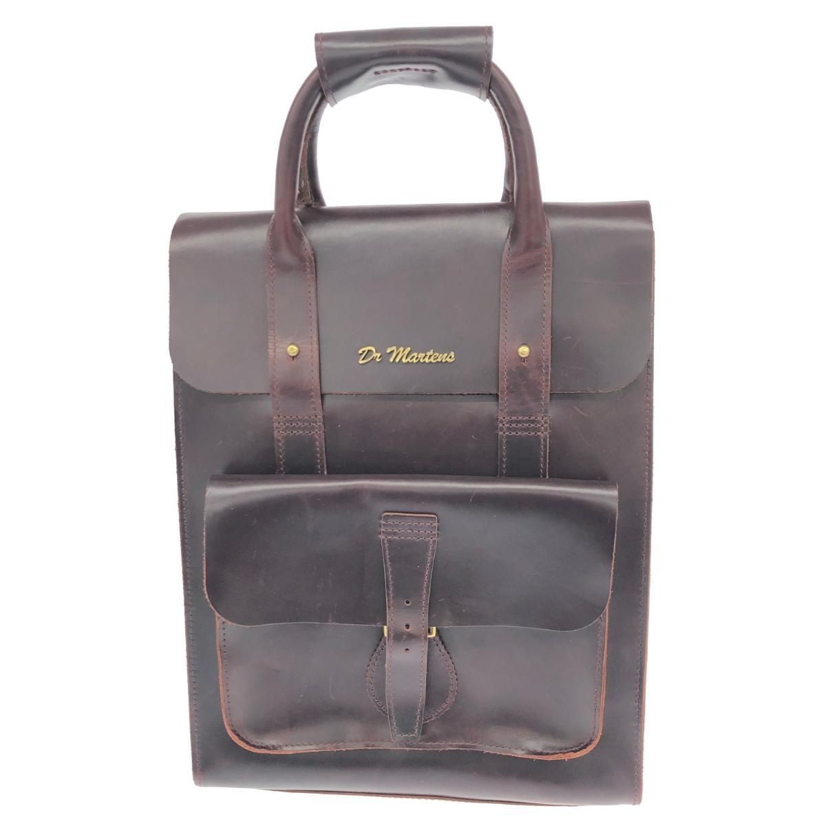 Dr Martens ブラウンレザーリュック だ*ま様 ドクターマーチン レザー
