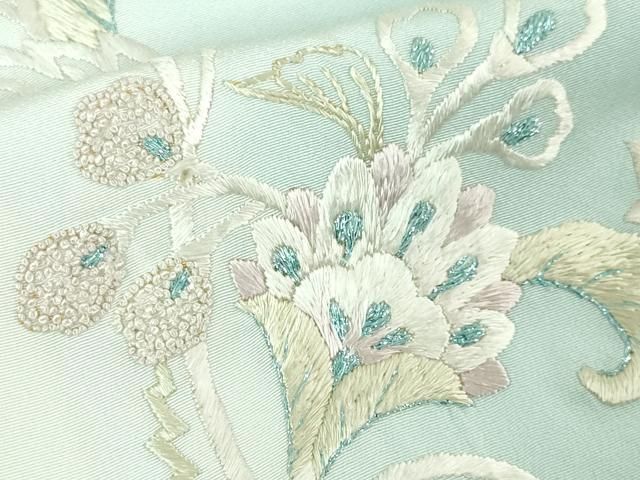 平和屋本店□極上 中国三大刺繍 スワトウ刺繍 汕頭刺繍 総刺繍 訪問着  