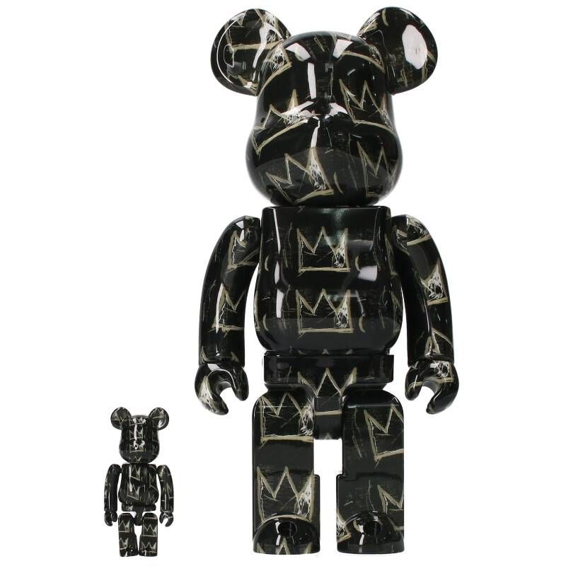 ベアブリック ×バスキア Jean-Michel Basquiat #8 100% & 400% Set 