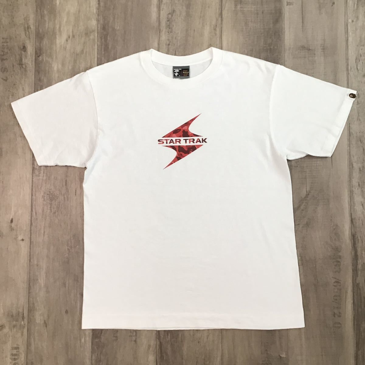 ☆激レア☆ STAR TRAK logo Tシャツ Mサイズ a bathing ape BAPE 