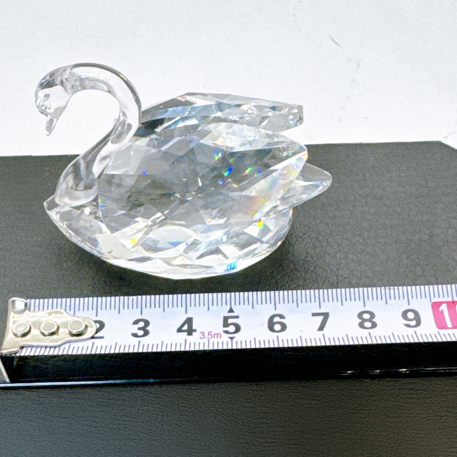 【極美品】SWAROVSKI フラミンゴ フィギュリン クリスタル 箱付き 鳥 極美品】SWAROVSKI フラミンゴ フィギュリン クリスタル 箱付き 鳥