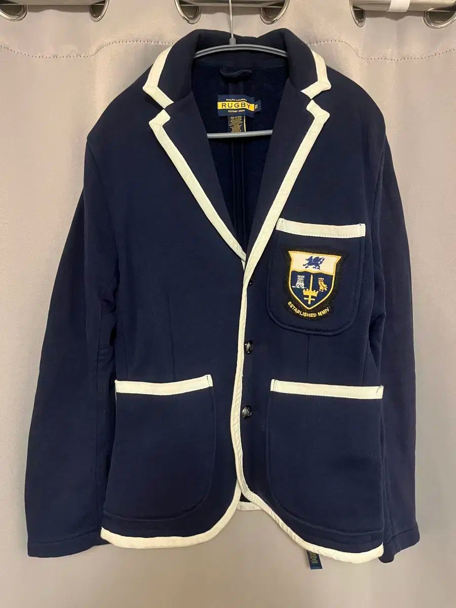 S/95 ラルフローレン パイピング プレッピー ブレーザー