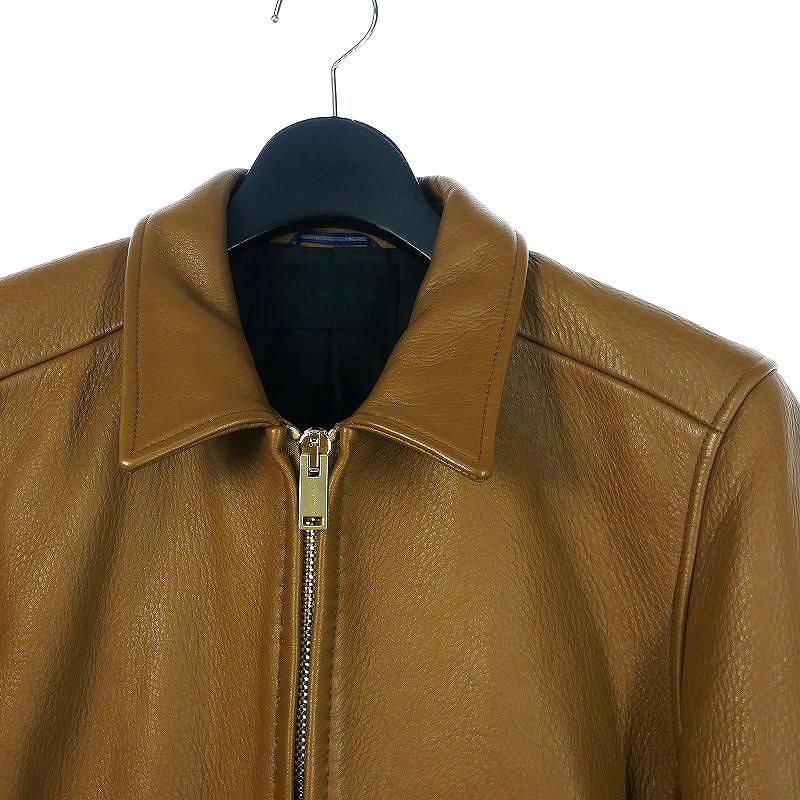 ジュンハシモト junhashimoto 20AW ZIP LEATHER SHIRTS レザー