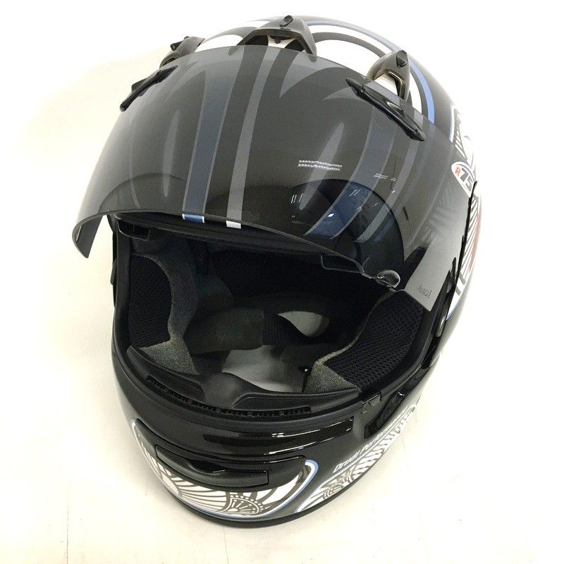 Arai アライ QUANTUM-J NAKANO フルフェイスヘルメット 除菌消臭済 Lサイズ ナカノ オートバイ ツーリング ライディング バイカー バイク用品 TA3418