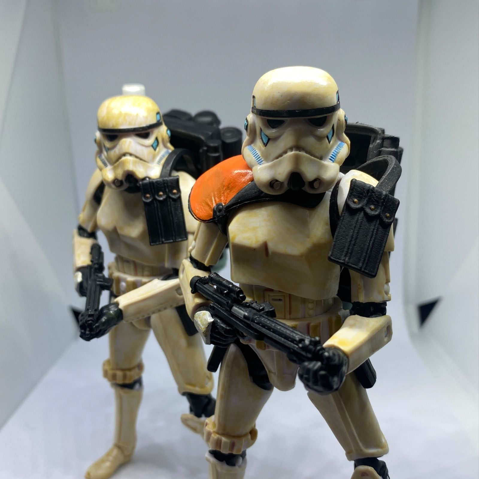 スターウォーズ アクションフィギュア サンドトルーパー2体