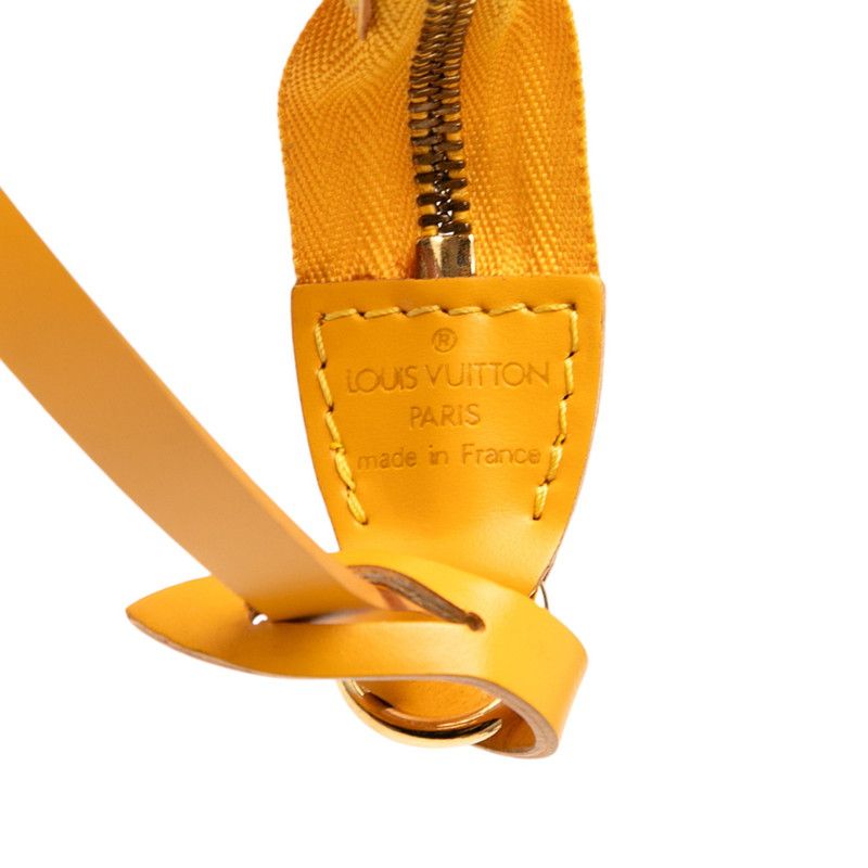 LOUIS VUITTON エピ ポシェット アクセサリーポーチ イエロー ルイ  