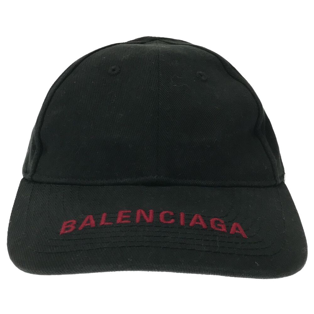 BALENCIAGA (バレンシアガ) 19AW HAT LOGO VISOR フロントロゴ刺繍