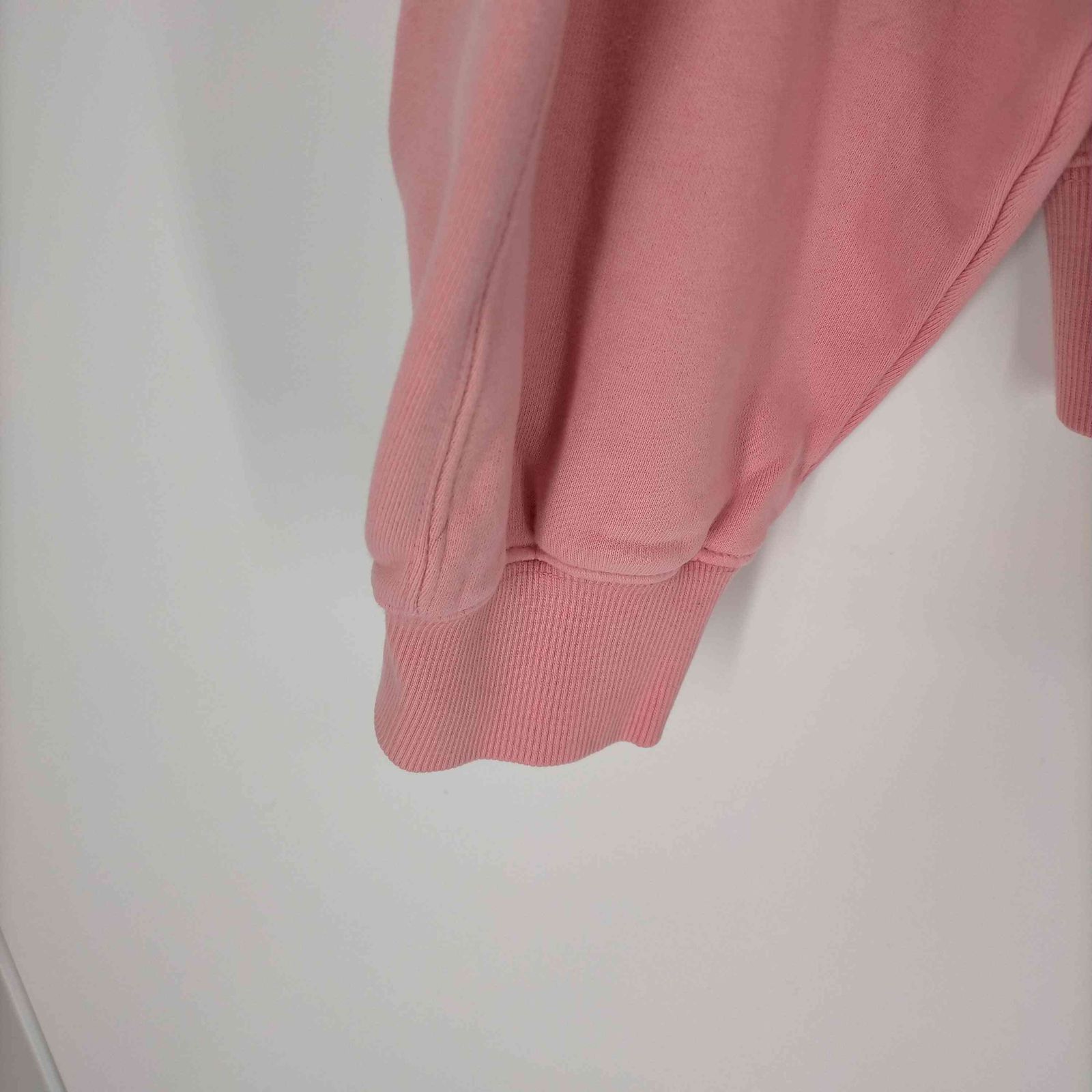 アダーエラー ADER error 19SS PINK SWEAT ロゴ プリント クルーネック
