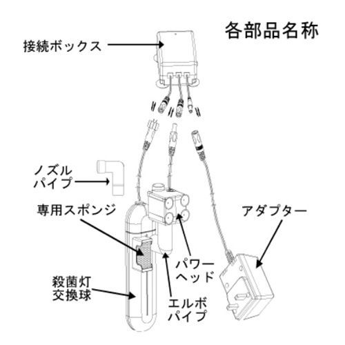 9W 60cm以下水槽用