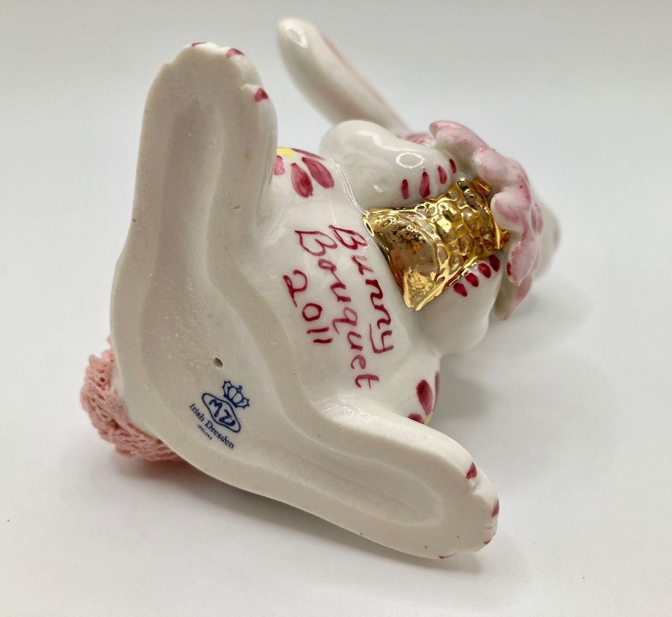 アイリッシュドレスデン　干支　2011年うさぎ ❤️美品❤️アイリッシュドレスデン ・干支フィギュリン2011兎2016申