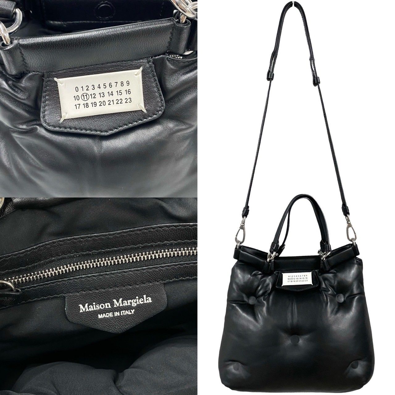 極 美品 MAISON MARGIELA メゾンマルジェラ グラムスラム レザー 2way 