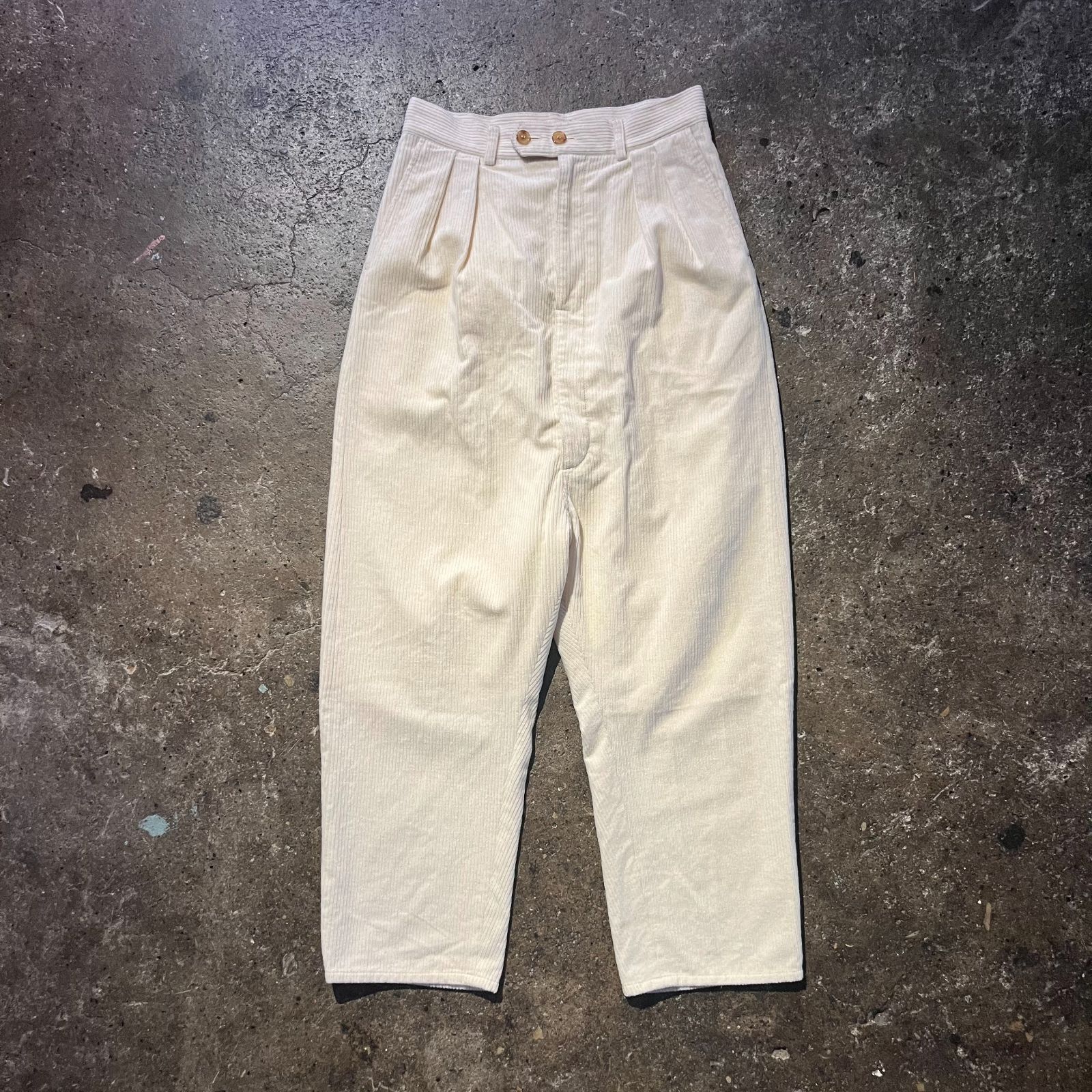 LE SIX 21aw quatre-1-CP PANTS フレンチコーデュロイパンツ レシス 2021aw