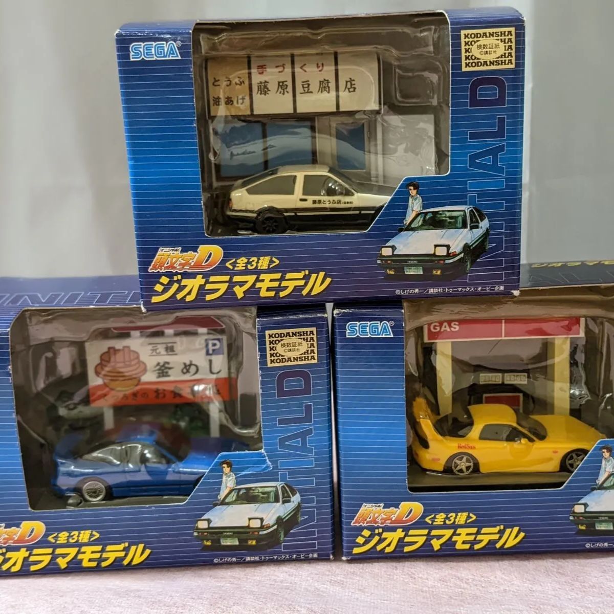 SEGA 頭文字D ジオラマモデル 　新品未開封 Yahoo!オークション -「ジオラマモデル」(その他) (頭文字D)の
