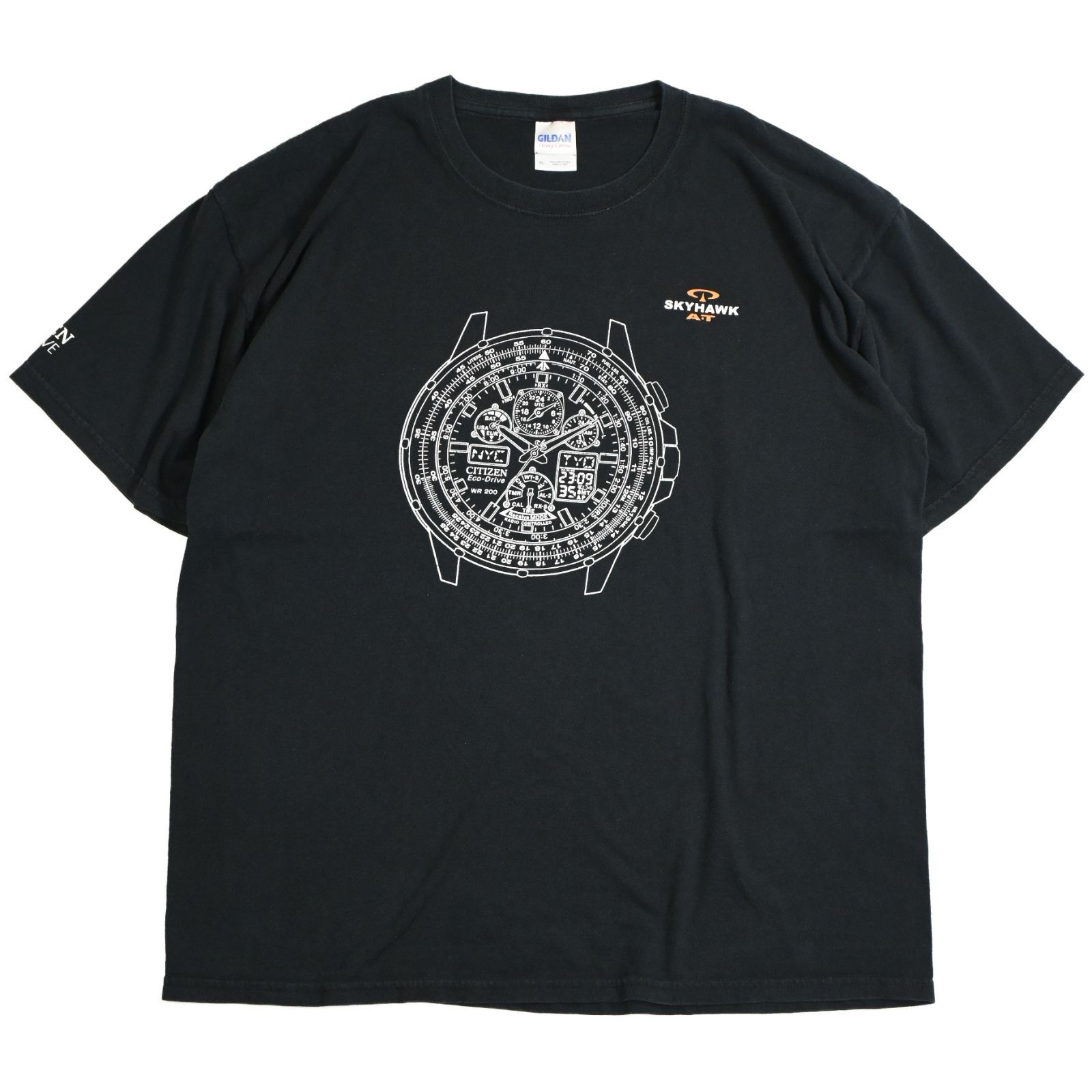 シチズン スカイホーク エコドライブ Tシャツ 古着 CITIZEN SKYHAWK 企業プリントTシャツ シチズン - メルカリ