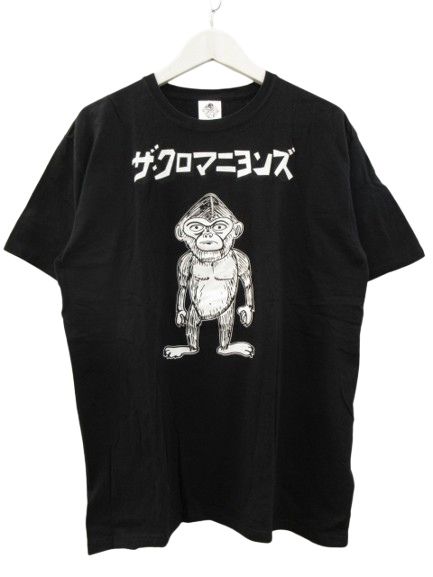 ザ　クロマニヨンズ Tシャツ 希少なLサイズ ブラック Amazon | ザ・クロマニヨンズ Tシャツ 黒 (L) | Tシャツ