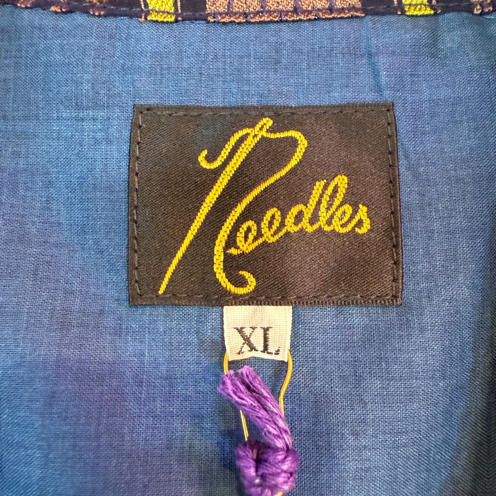 美品】サイズXL ニードルズ Needles 24SS／ S／S ONE-UP SHIRT