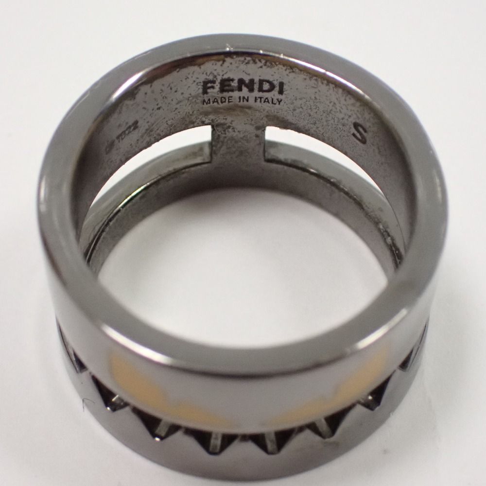 Th987322 フェンディ リング・指輪 バッグ バグズ モンスター ブラック