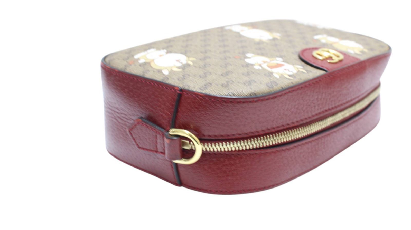 GUCCI グッチ 574886 グッチ × ドラえもん ショルダーバッグ ミニ GG 