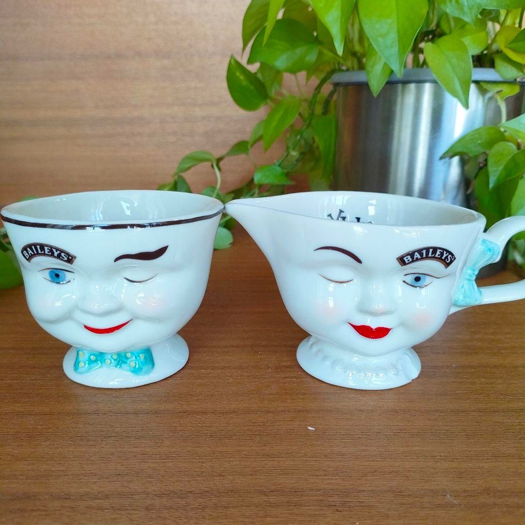 Baileysベイリーズ ウィンキングフェイス カップ 4点セット