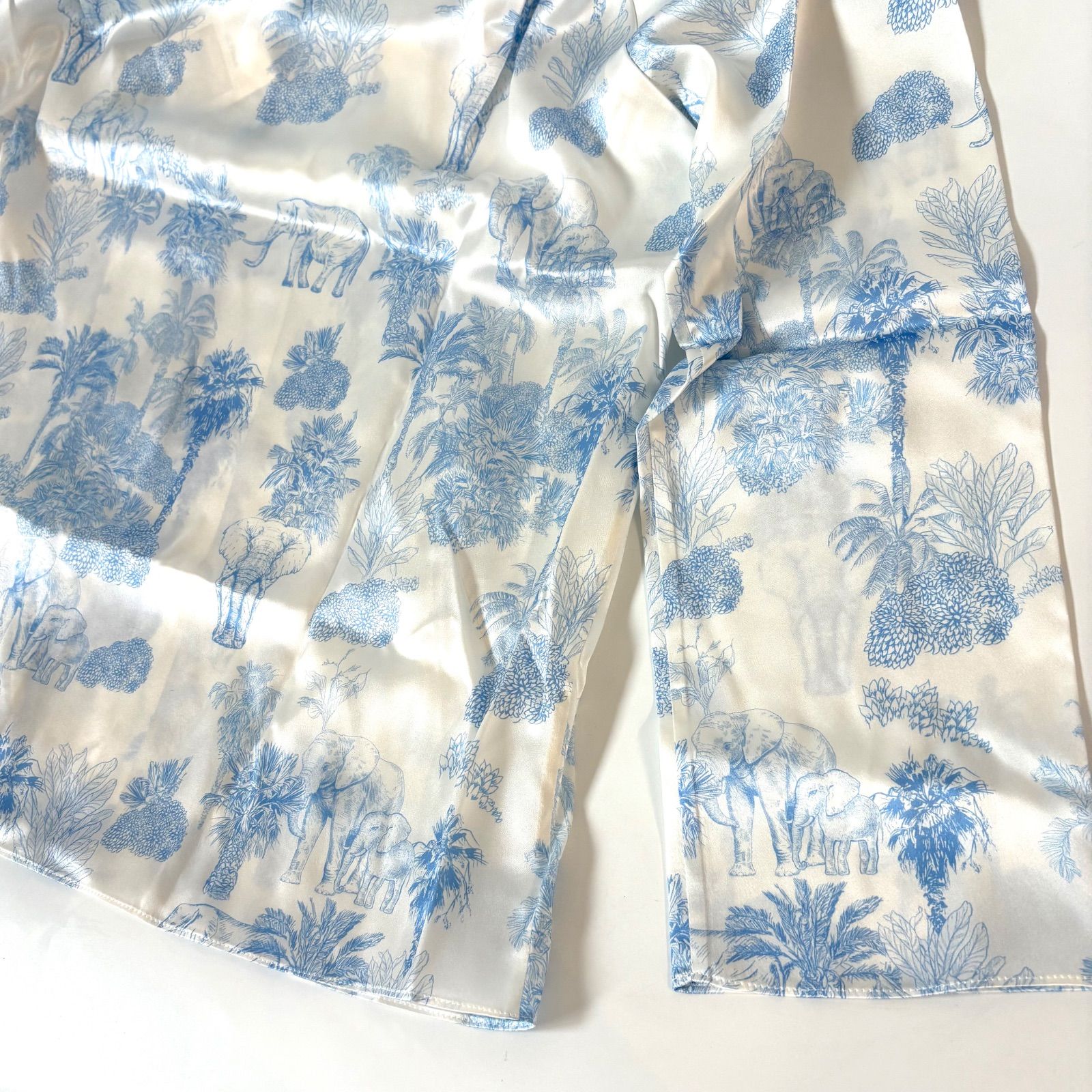 LILYSILK ラ テラ・プリントシリーズ シルクパジャマセット 極美品 ラ