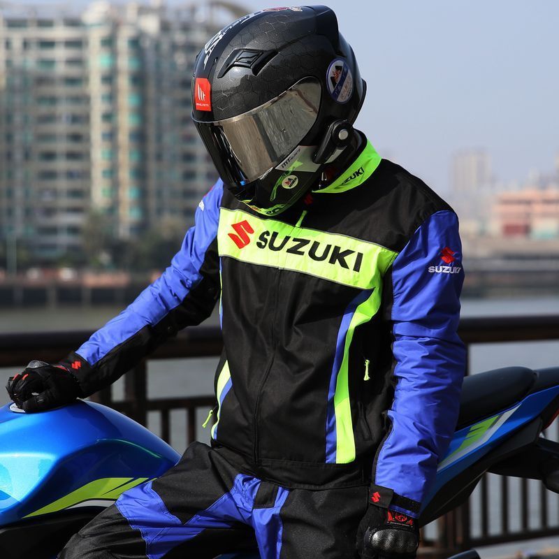 SUZUKI バイク ジャケット - バイクウエア/装備