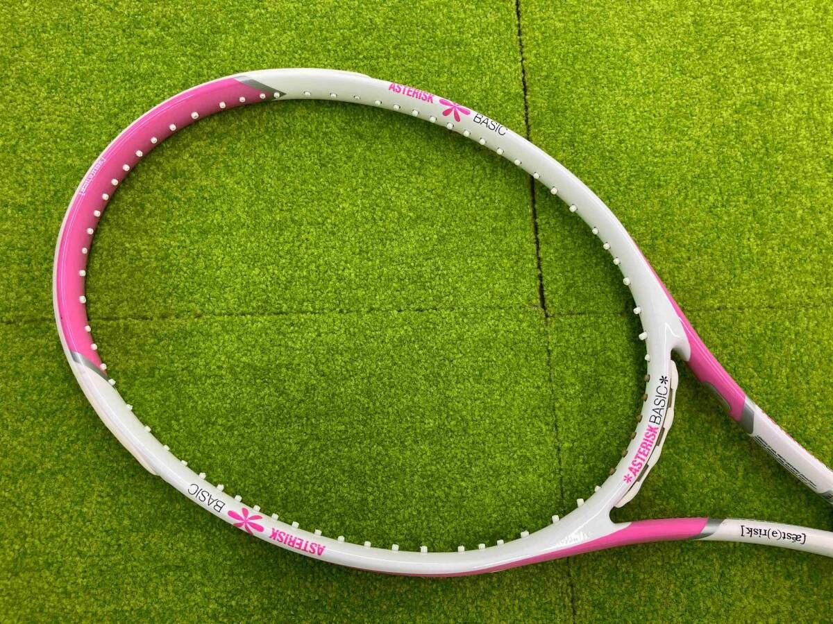トアルソン ASTERISK BASIC PINK 硬式テニスラケット グリップサイズ2 ※グリップ劣化あり