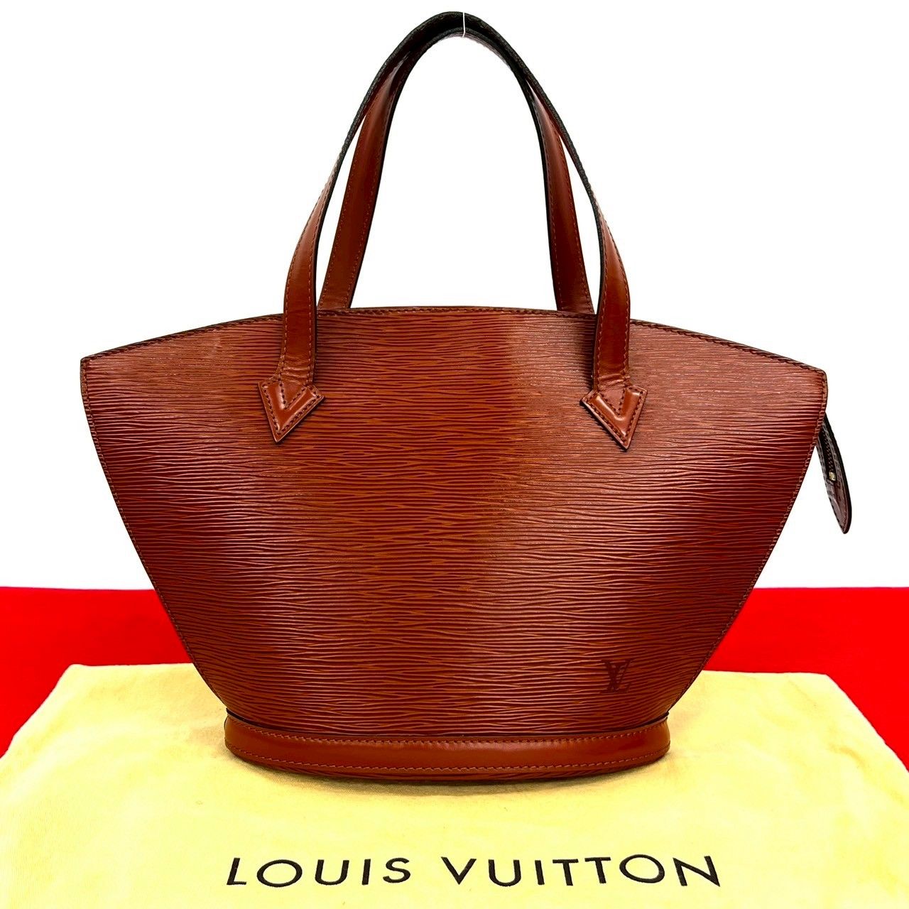 LOUIS VUITTON エピ サンジャック ハンドバッグ LOUIS VUITTON エピサンジャック ハンドバッグ