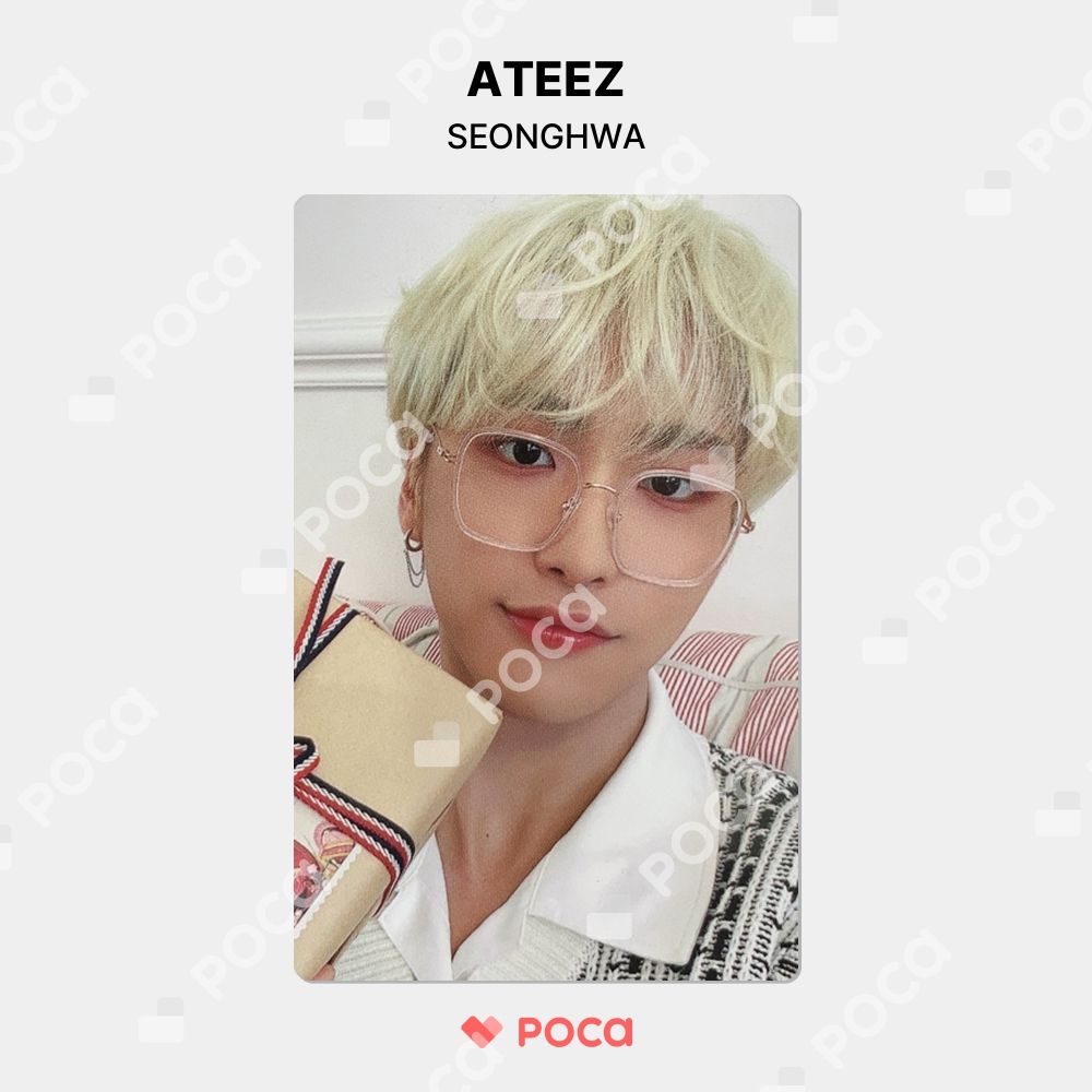 ATEEZ ソンファ everline 特典 トレカ ATEEZ ソンファ トレカ ATEEZ X EVERLINE POP-UP STORE ATINY