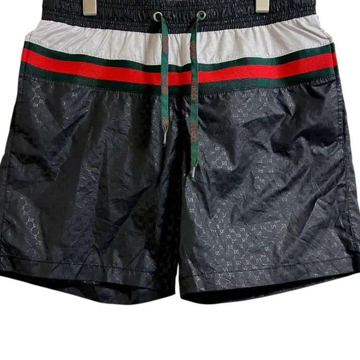 GUCCI グッチ スイムショーツ ハーフパンツ ブラック イタリア製