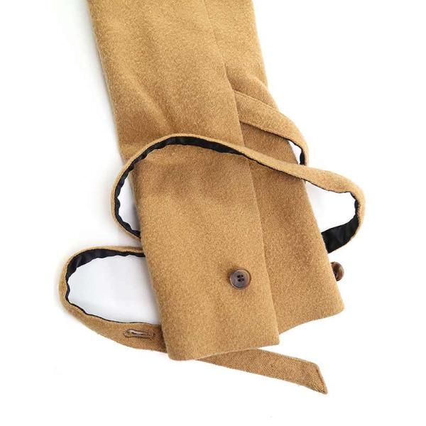 BED J.W. FORD 17AW P ガウンウールロングコート