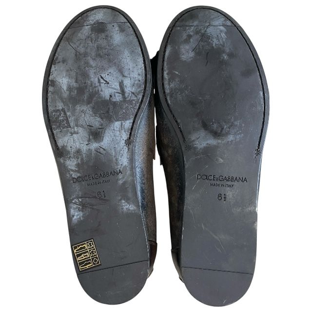 ドルチェアンドガッバーナ ローファー 革靴 レザーシューズ ドルガバ DOLCE&GABBANA - 極美品 ドルチェ&ガッバーナ DOLCE&GABBANA
