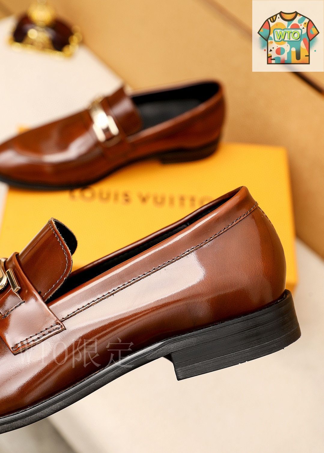 LOUIS VUITTON ルイ・ヴィトン カジュアルレザーシューズ29-1