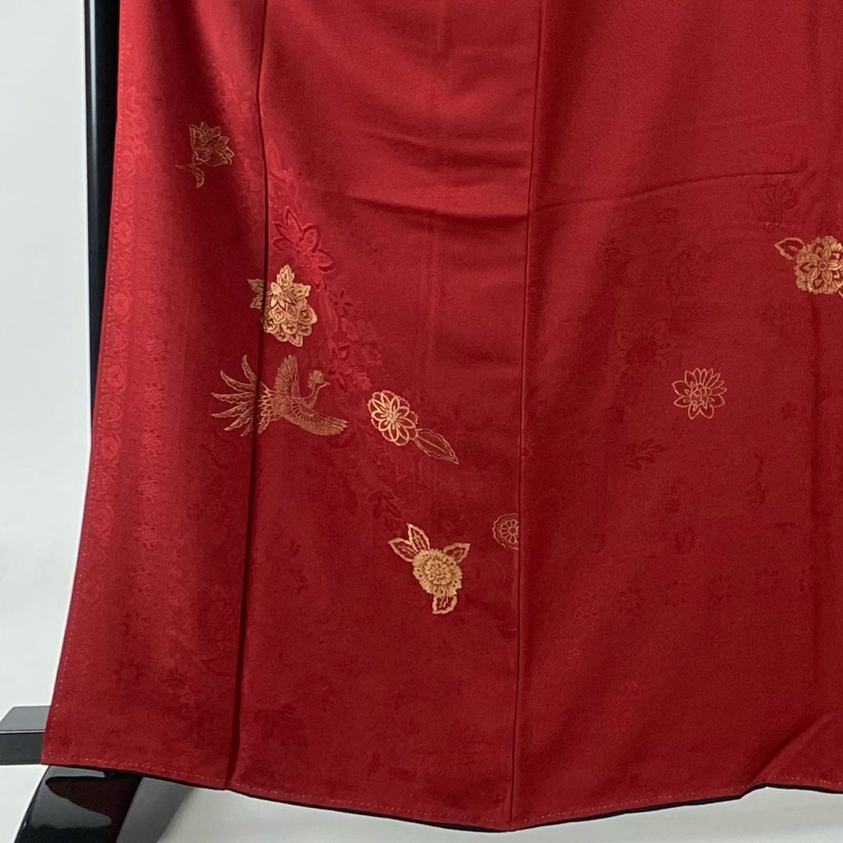 ブランド振袖 山本寛斎 豪華 刺繍 金駒 身丈178cm トールサイズ