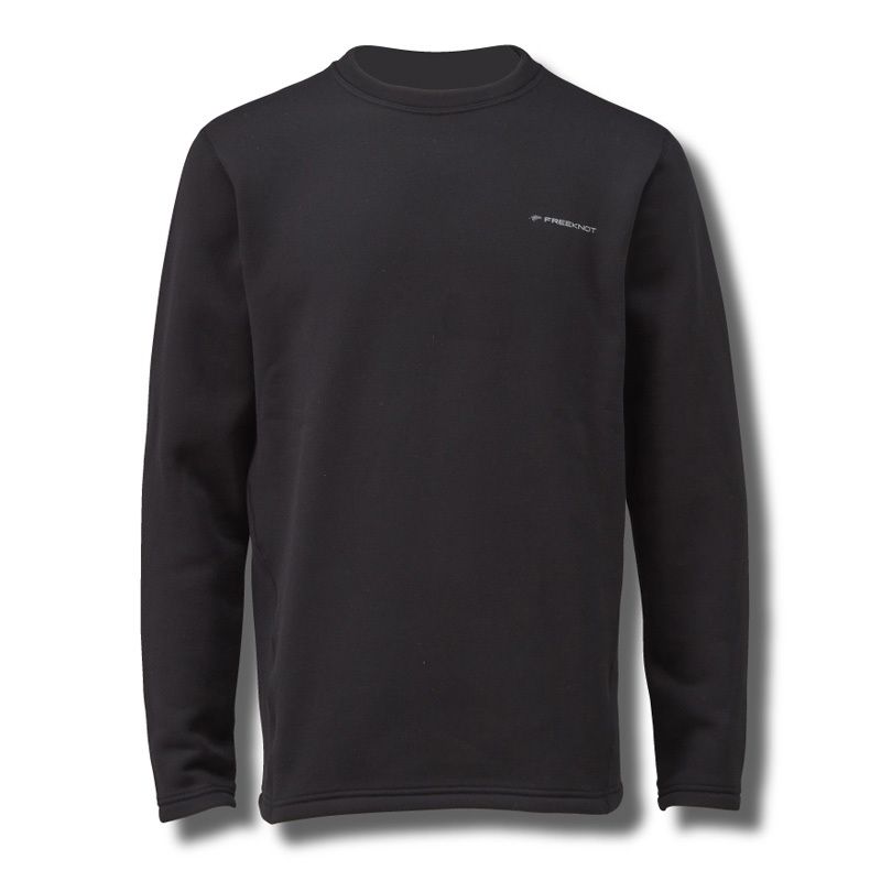 フリーノット KNOT ハヤブサ フリーノット レイヤーテックアンダーシャツ 超厚手 90 ブラック 3L