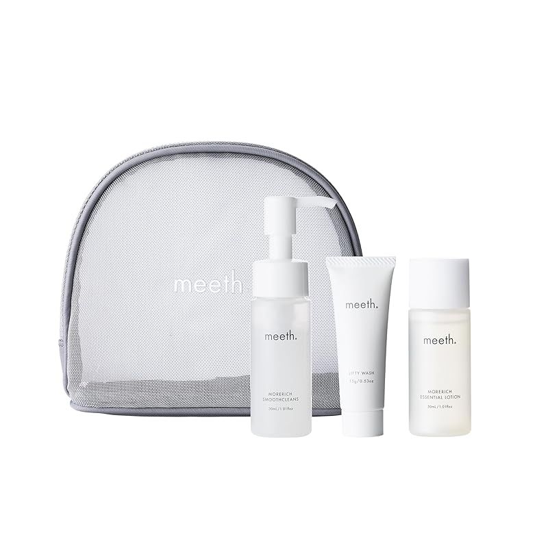 送料込】meeth（ミース）スターターセット〈クレンジング／洗顔料