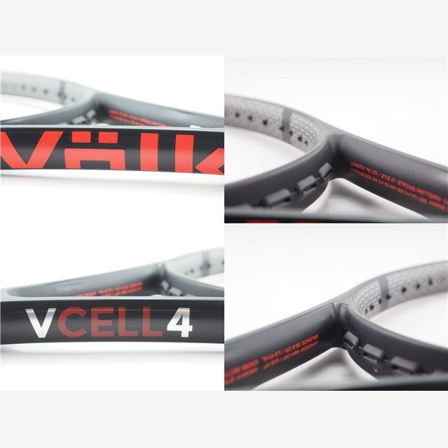 中古 テニスラケット フォルクル ブイ セル 4 2020年モデル【多数グロメット割れ有り】 (G2)VOLKL V-CELL 4 2020 中古】フォルクル ブイ セル 4 2020年モデル【多数グロメット