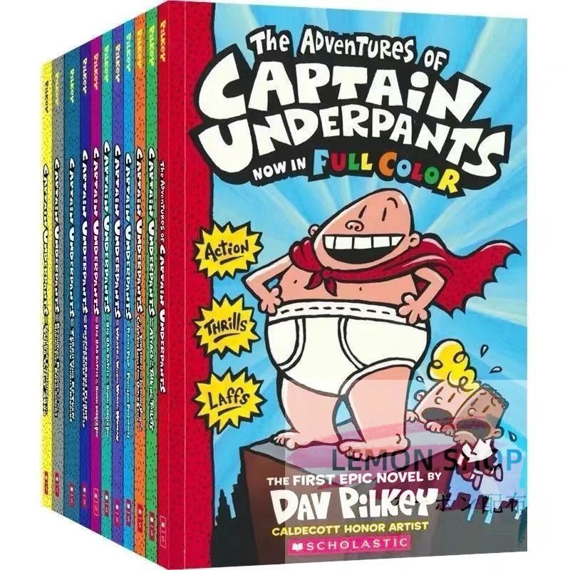 新品未使用 CAPTAIN UNDERPANTS 14冊セット 英語絵本 - メルカリ